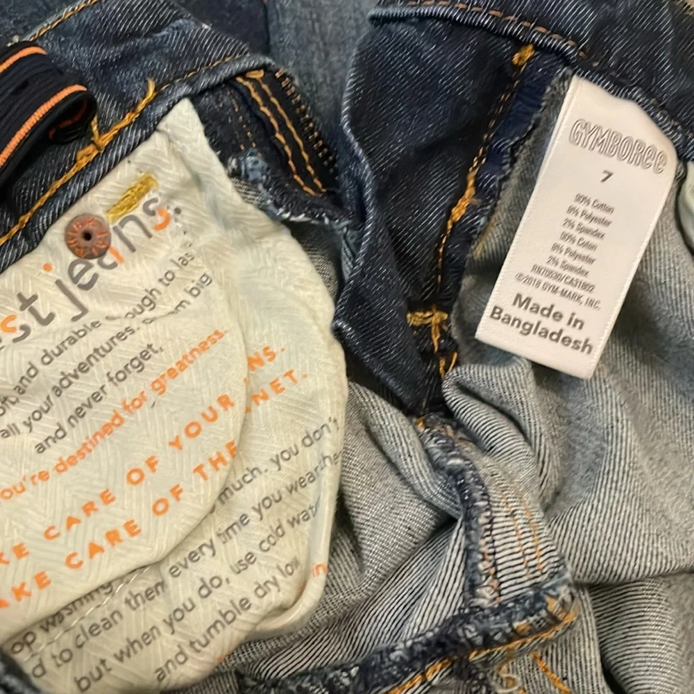 2018 Gymboree Back-To-School Super Skinny Jeans, Size 7